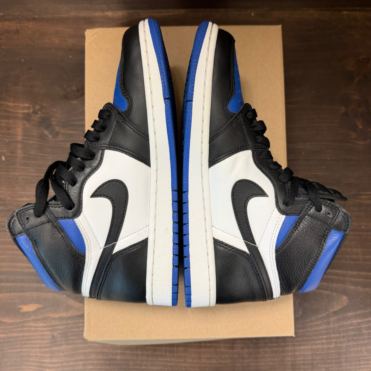 Jordan 1 Retro High Royal Toe Size 7 (Pre-Owned) - Image 5