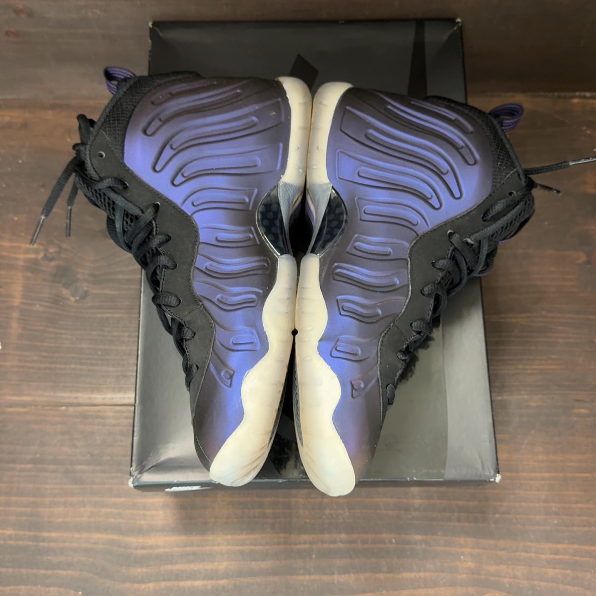 Air Nike Foamposite One Eggplant (2017) (GS) - Image 4