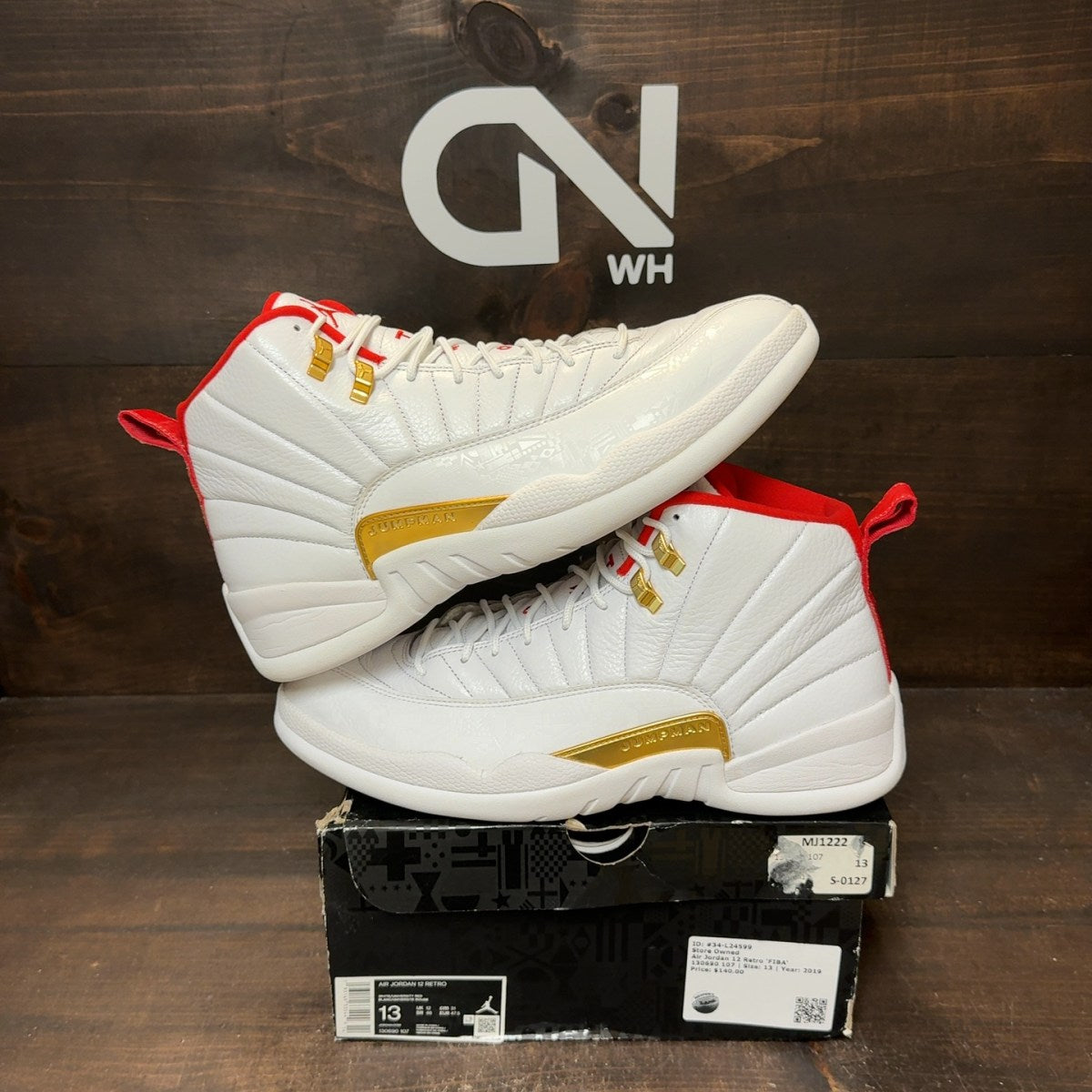 Jordan 12 Retro FIBA (2019) - Image 1