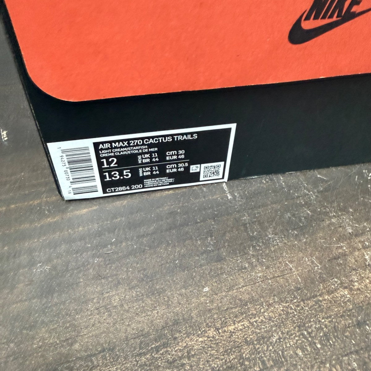 Nike Air Max 270 React ENG Travis Scott Cactus Trails - Image 7