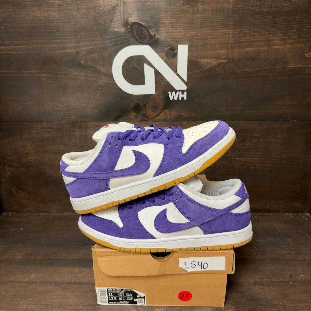 Nike SB Dunk Low Pro ISO Orange Label Court Purple - Image 1