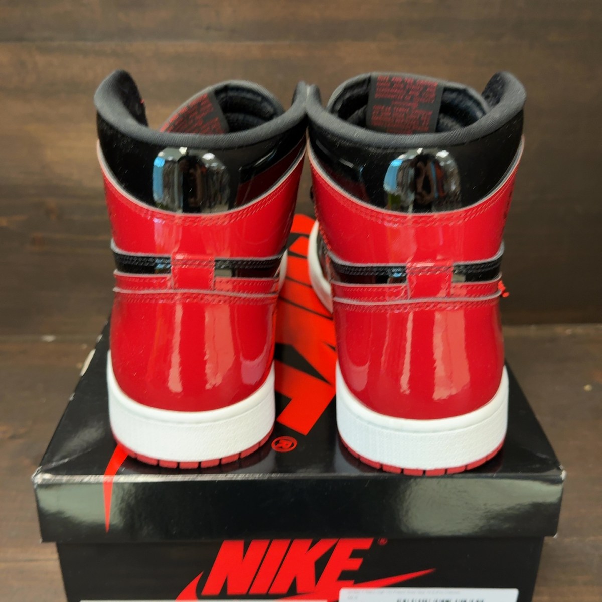 Jordan 1 Retro High OG Patent Bred - Image 5