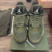Craft Olive Jordan 4 Retro (USED)