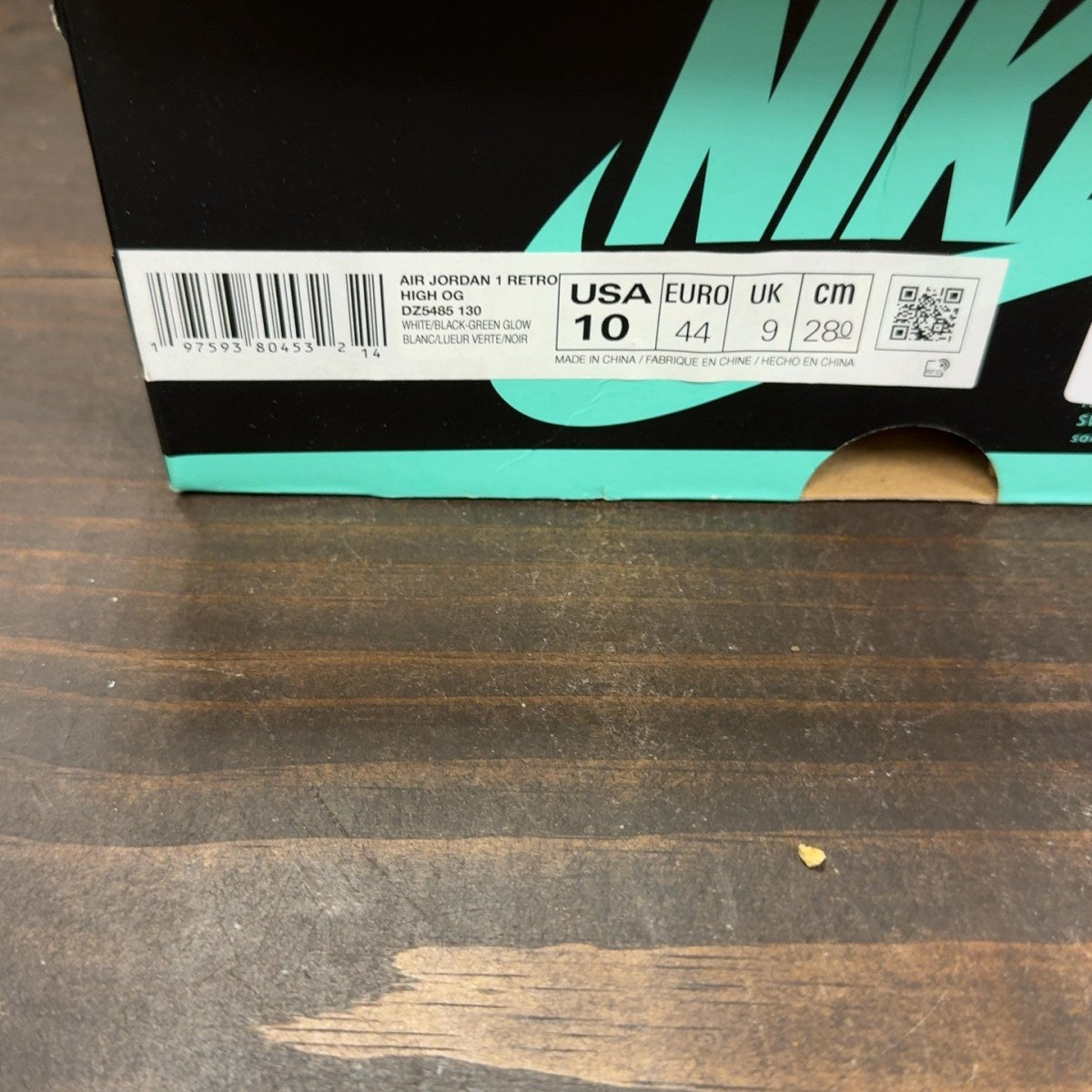 Jordan 1 Retro High OG Green Glow - Image 9