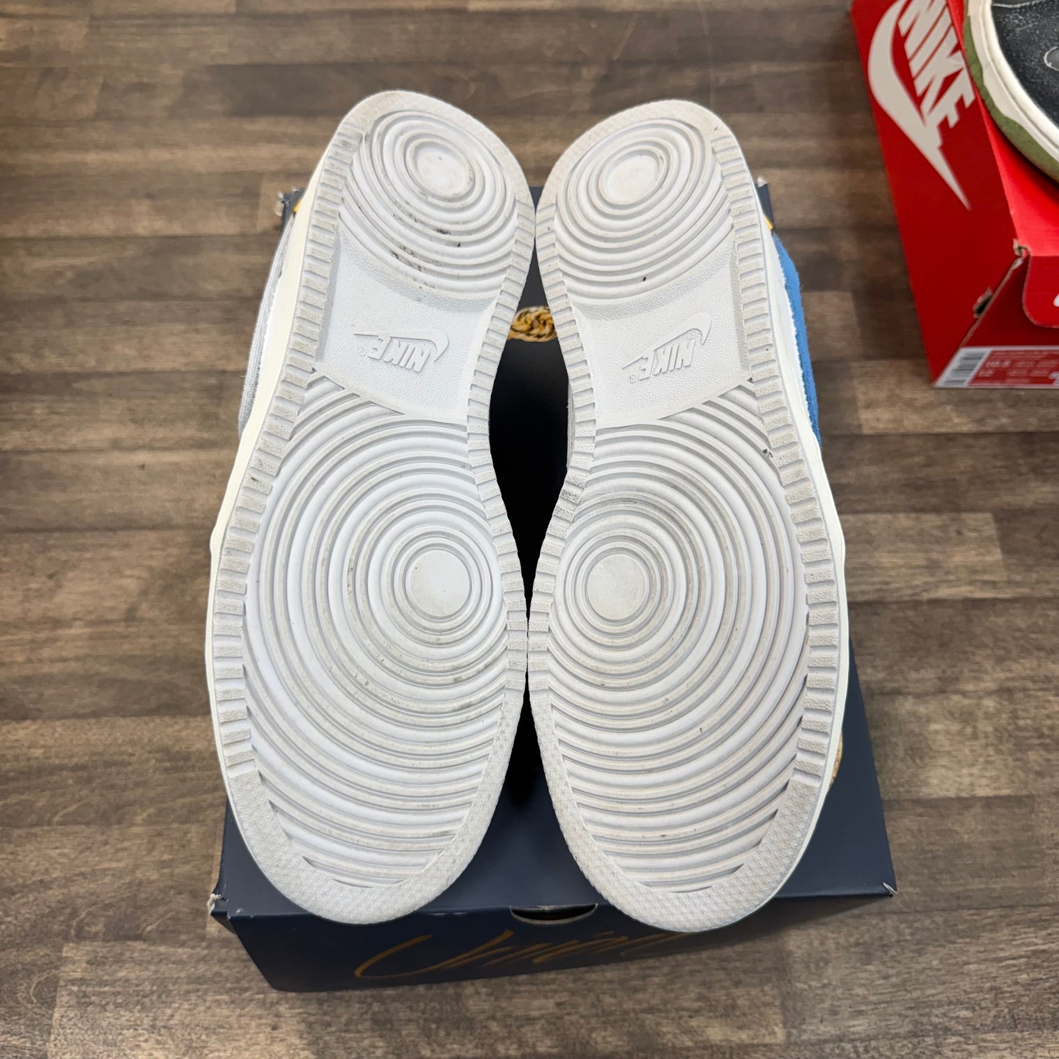 Union White Canvas Jordan 1 AJKO Low (USED)