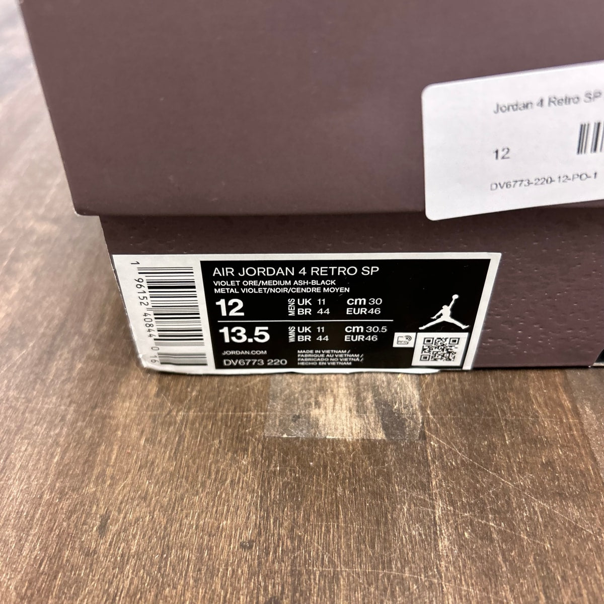 Jordan 4 Retro SP A Ma Maniére Violet Ore - Image 6
