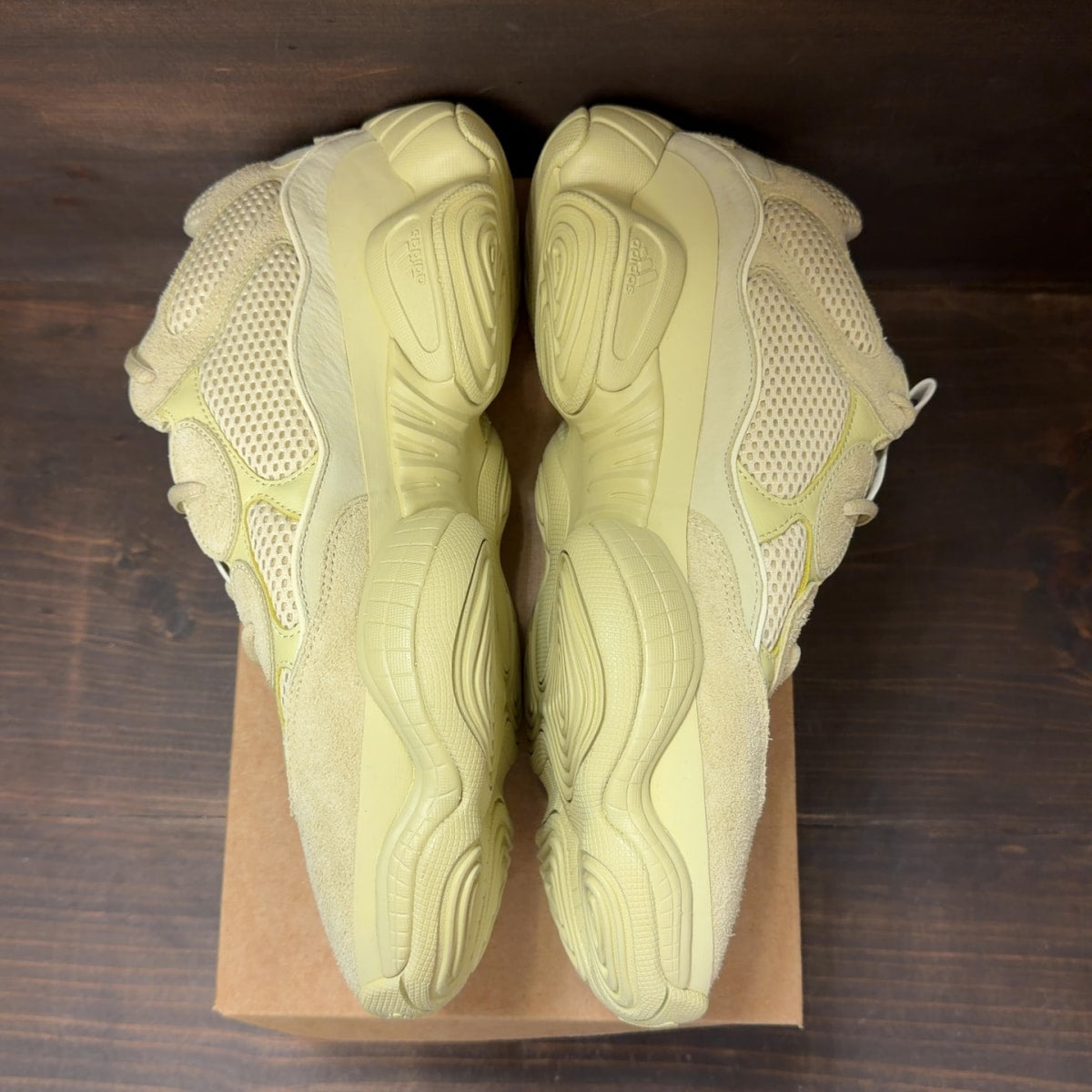 adidas Yeezy 500 'Super Moon Yellow' 2024 Size 14 - Image 4