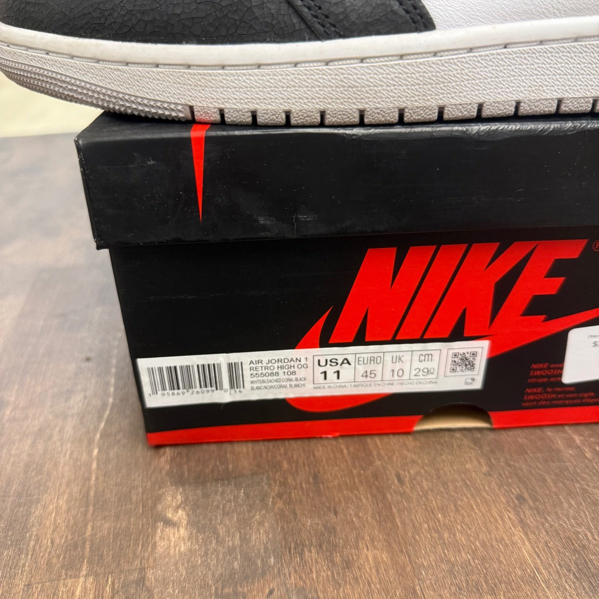 Jordan 1 Retro High OG Bleached Coral - Image 6