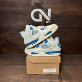 Jordan 4 Retro Military Blue (2024) (GS) Size 5.5Y (Pre-Owned) - Image 1