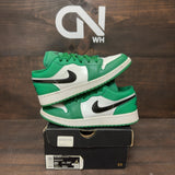 Jordan 1 Low Pine Green (GS) Size 6.5Y (Pre-Owned)