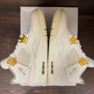 Jordan 4 Retro Metallic Gold (Women's) - Image 5