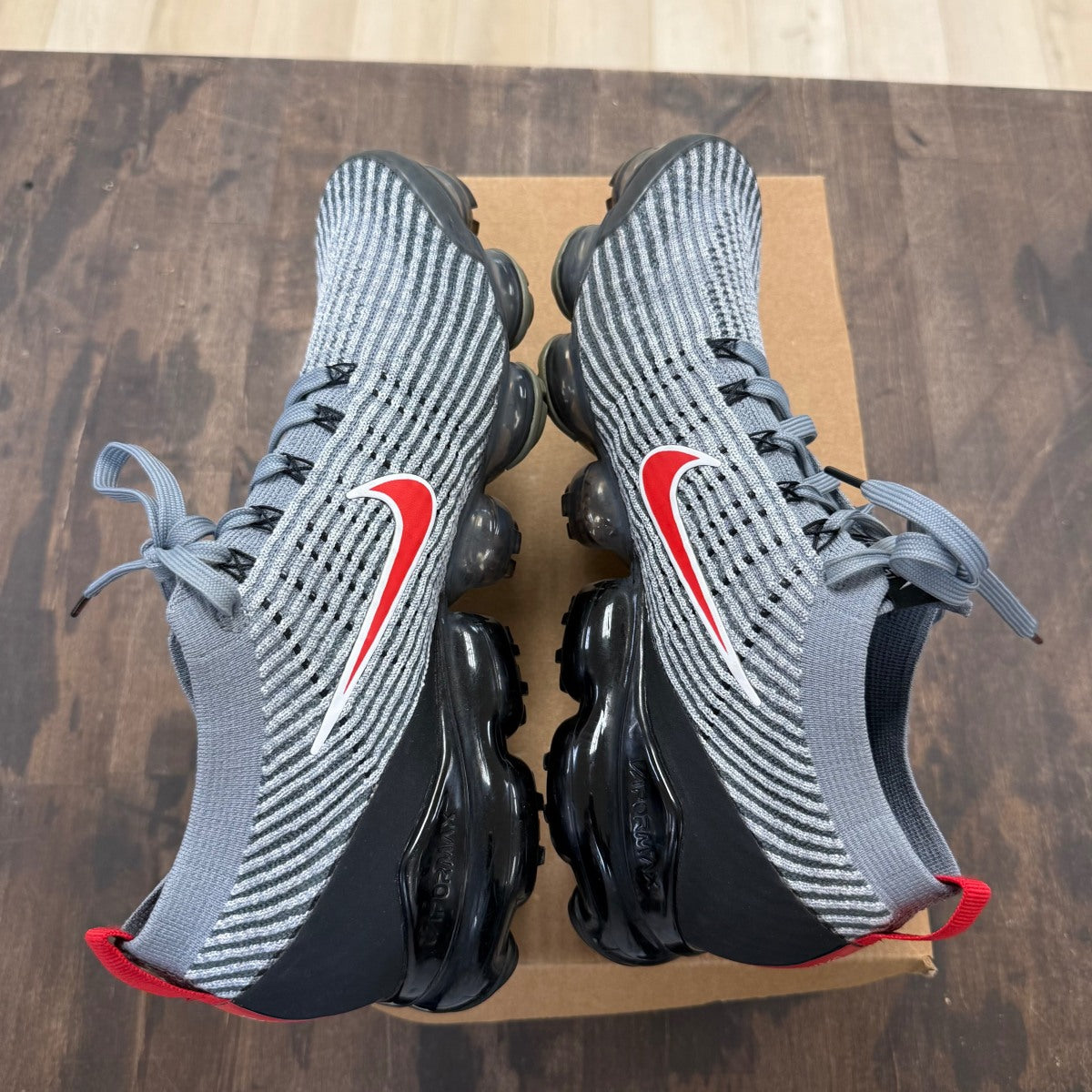 Nike Air VaporMax Flyknit 3 Particle Grey Size 11.5 (Pre-Owned) - Image 11