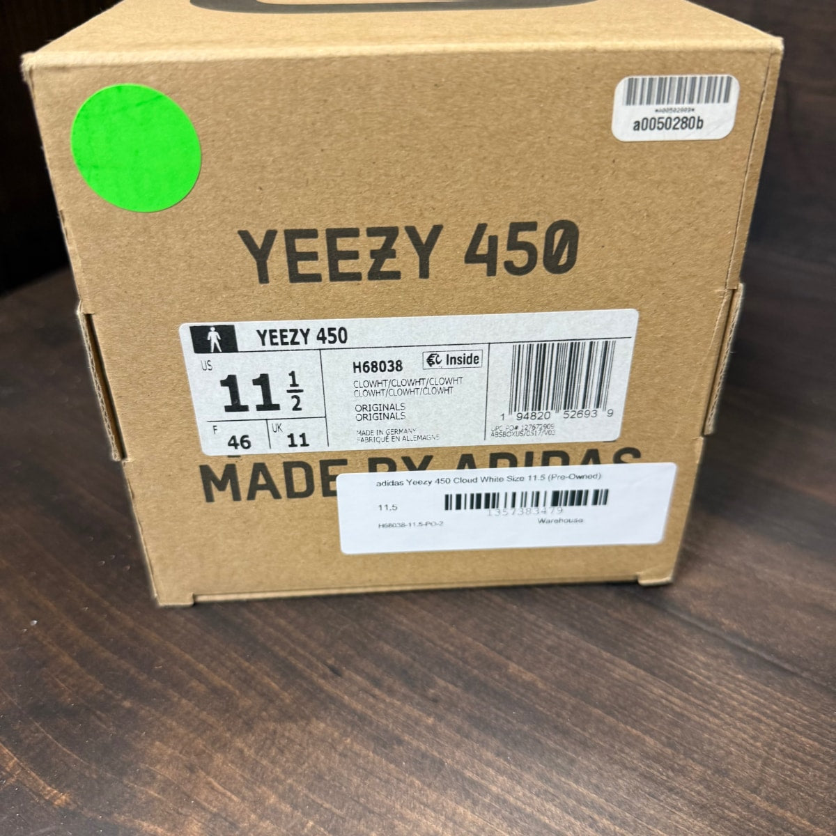 adidas Yeezy 450 Cloud White - Image 6