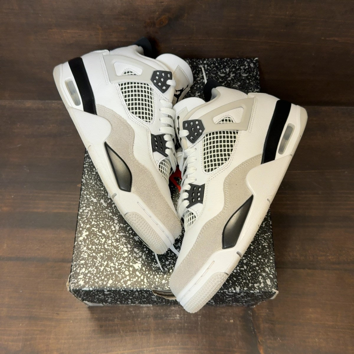 Jordan 4 Retro Military Black - Image 2