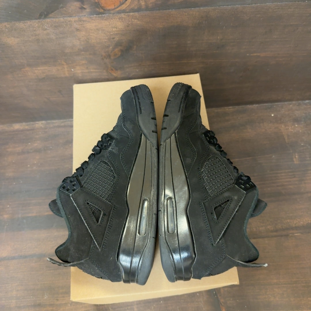 Jordan 4 Retro Black Cat (2020) (GS) Size 6.5Y (Pre-Owned) - Image 5