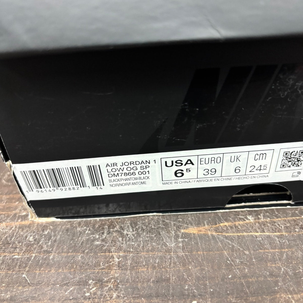 Jordan 1 Retro Low OG SP Travis Scott Black Phantom - Image 7