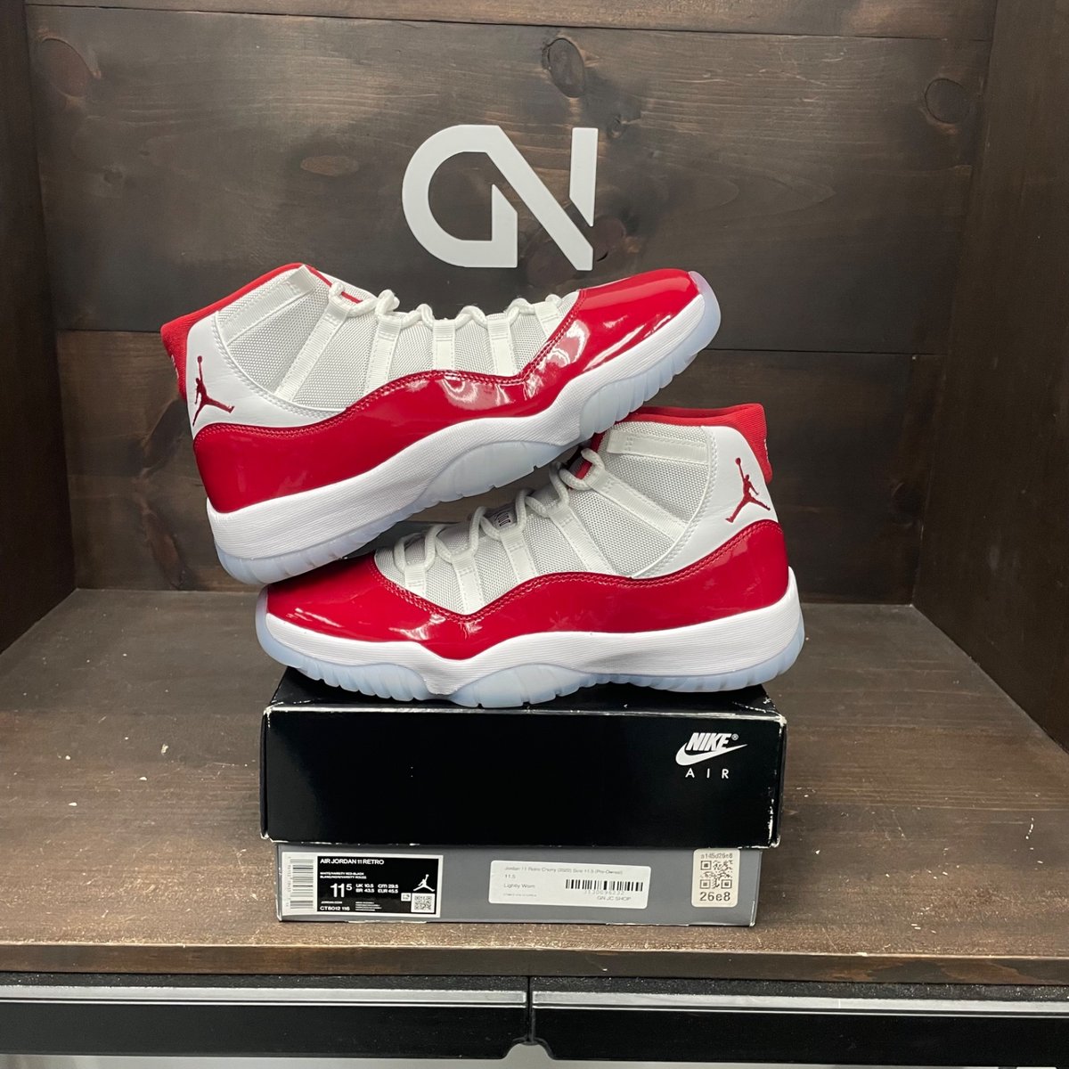 Jordan 11 Retro Cherry (2022) Size 11.5 (Pre-Owned) - front