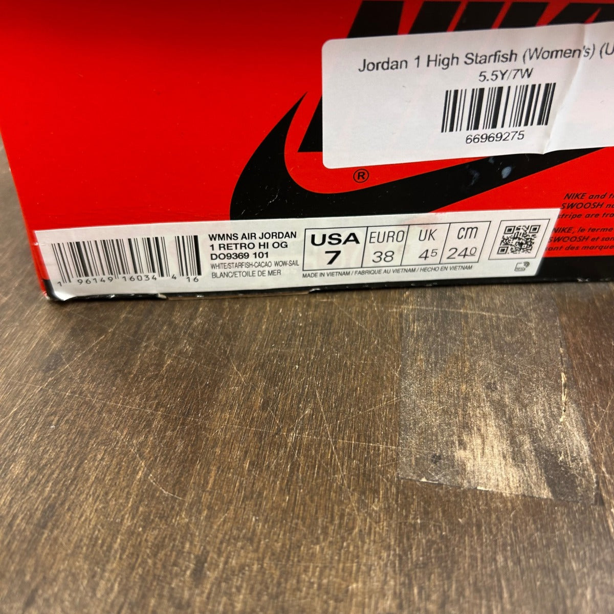 Jordan 1 Retro High OG Starfish (Women's) - Image 6