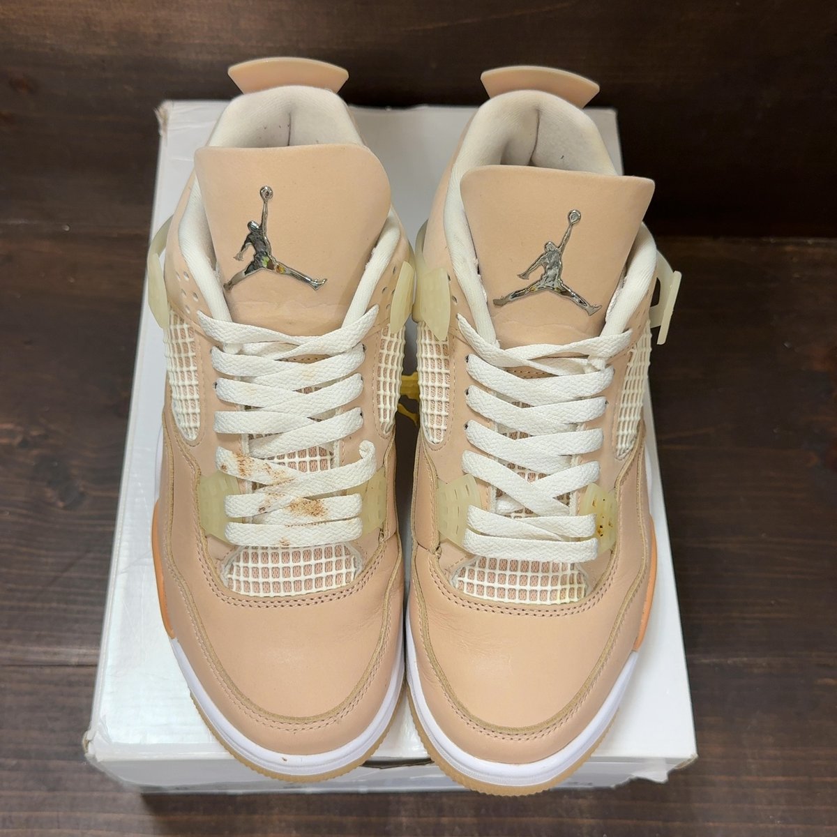 Jordan 4 Retro Shimmer (Women's) Size 8.5W (Pre-Owned) - tag