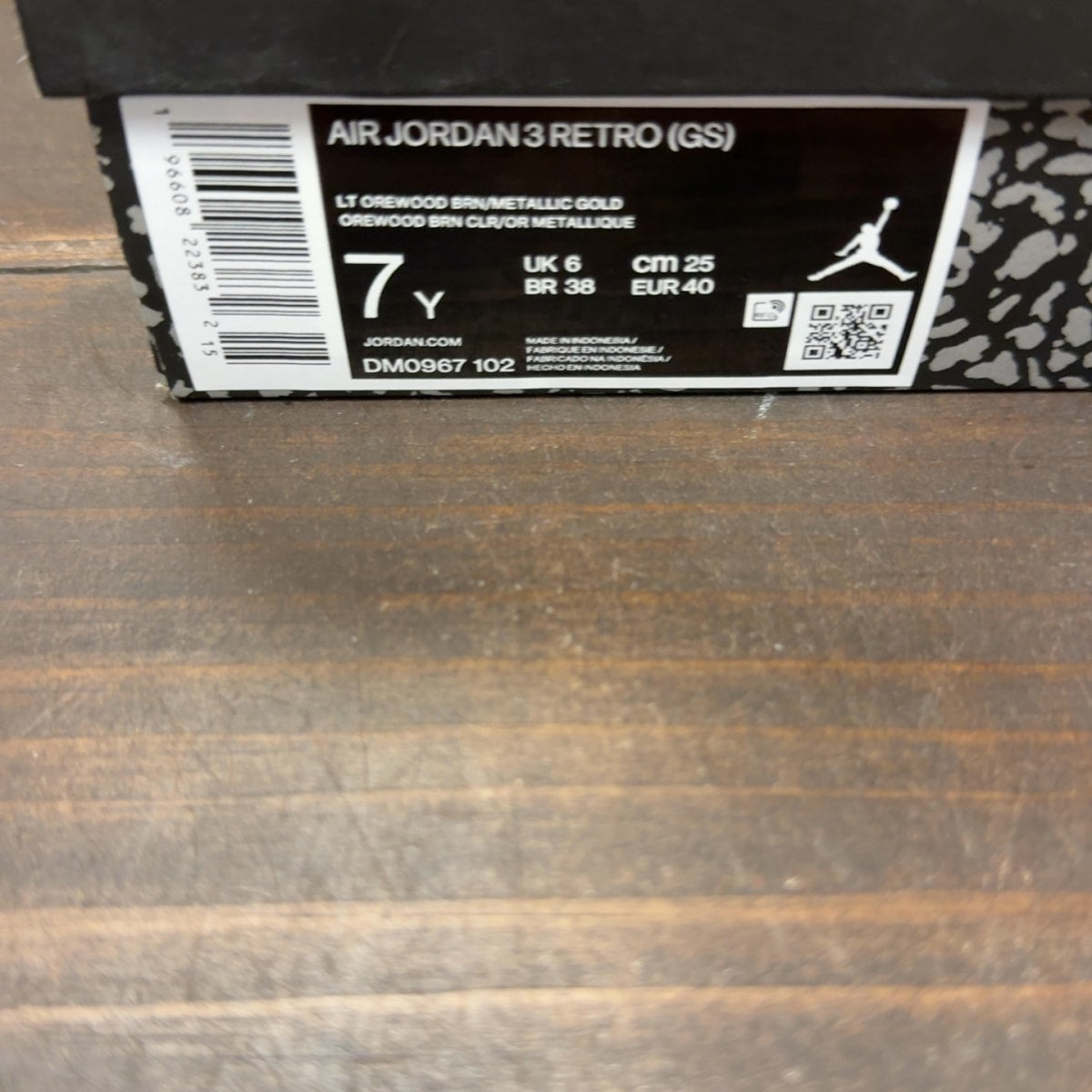Jordan 3 Retro Palomino (GS) - Image 8