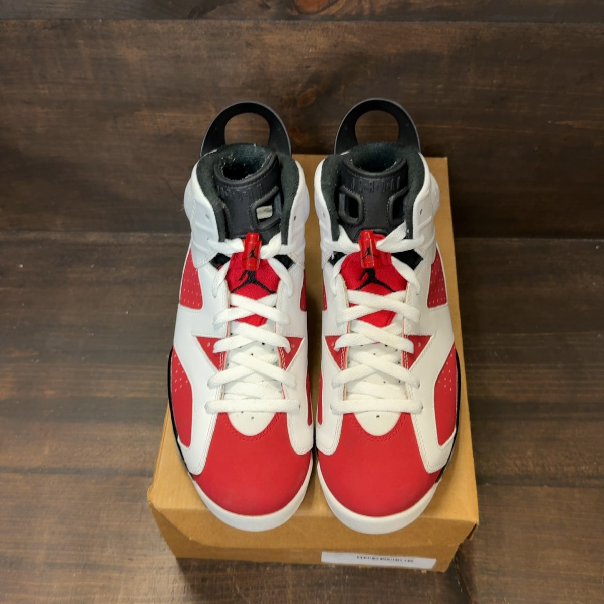 Jordan 6 Retro Carmine (2021) Size 8.5 (Pre-Owned) - Image 3