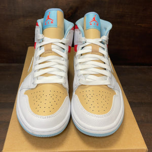 Jordan 1 Mid SE Sesame (Women's) Size 8.5W (Pre-Owned) - Image 3