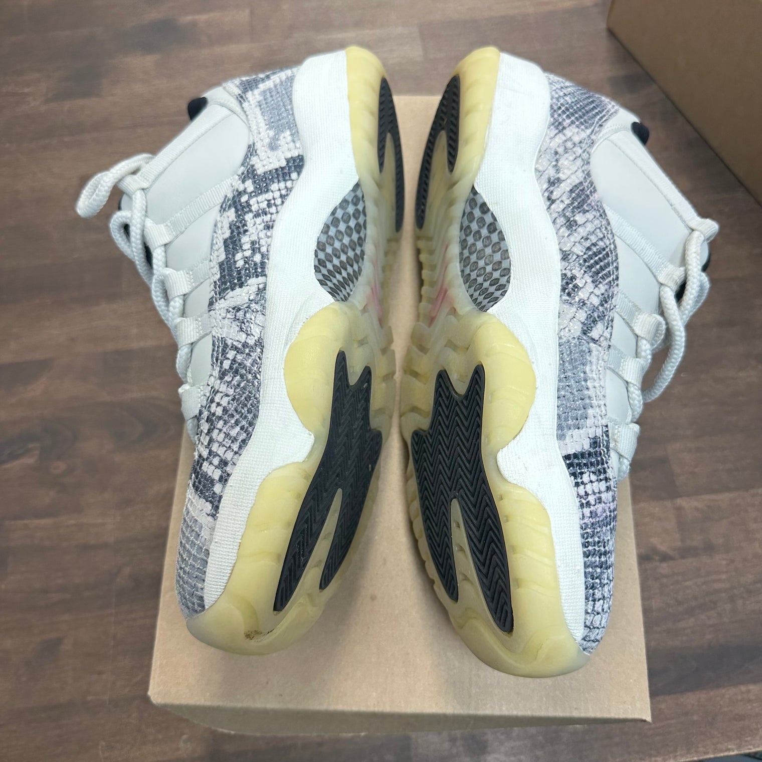 Snake Light Bone Jordan 11 Low (USED, No Box)