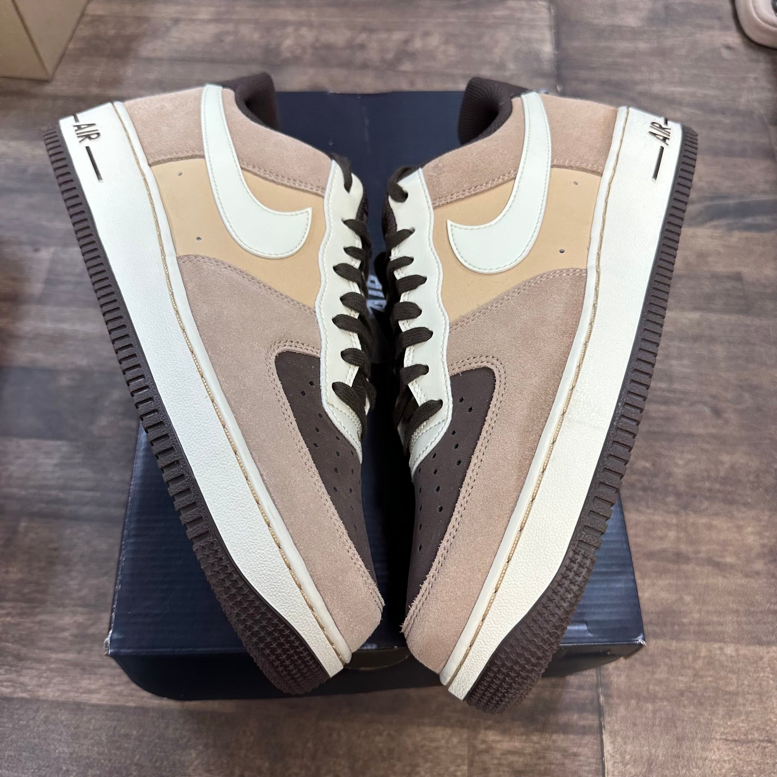 Hemp Coconut Milk Air Force 1 Low LV8 EMB (USED)