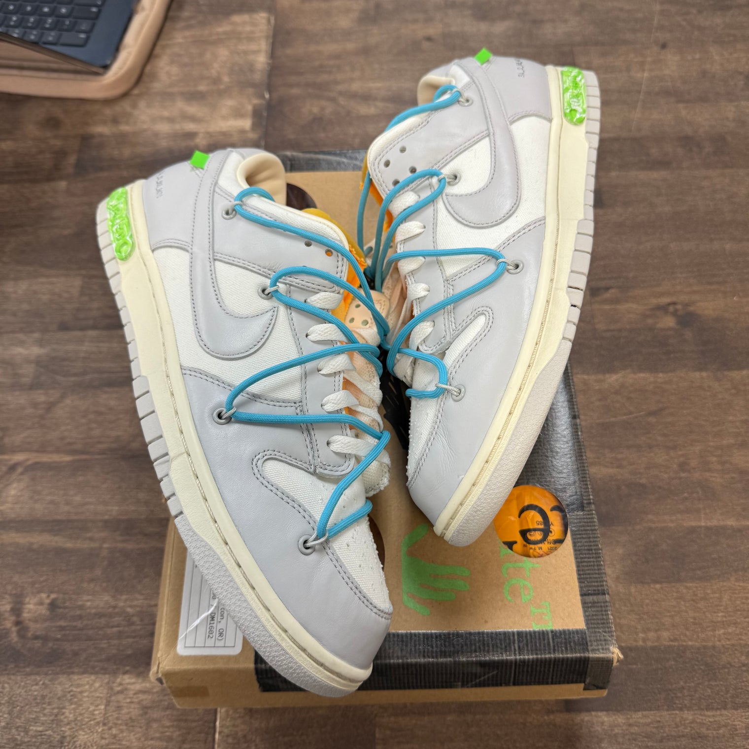 Lot 02 of 50 Off-White Dunk Low (USED)