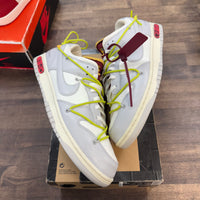 Off-White Lot 3 of 50 Dunk Low (USED, No Lid)