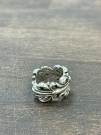 Size 6 | Chrome Hearts Double Floral Ring (USED)