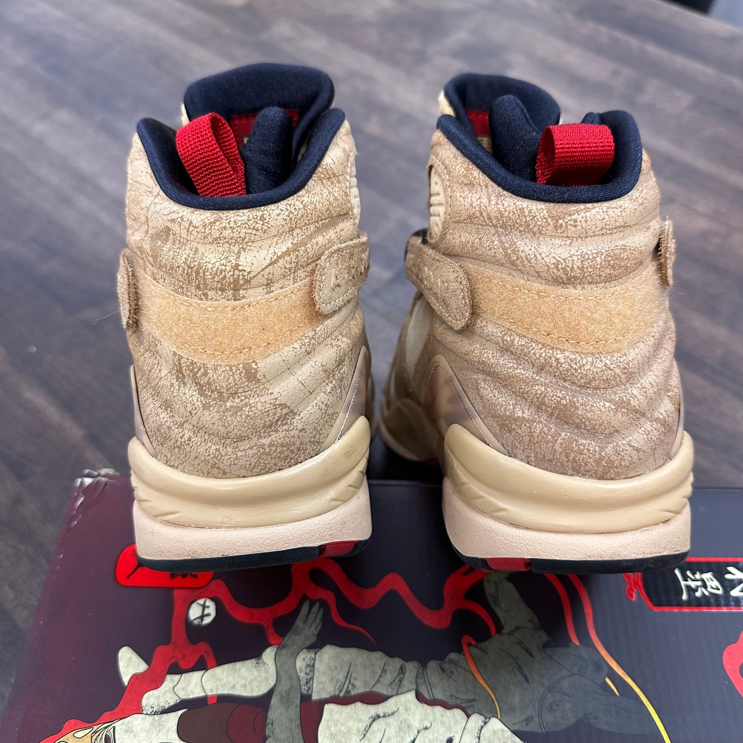 Rui Hachimura Black Samurai Jordan 8 Retro SE (USED)
