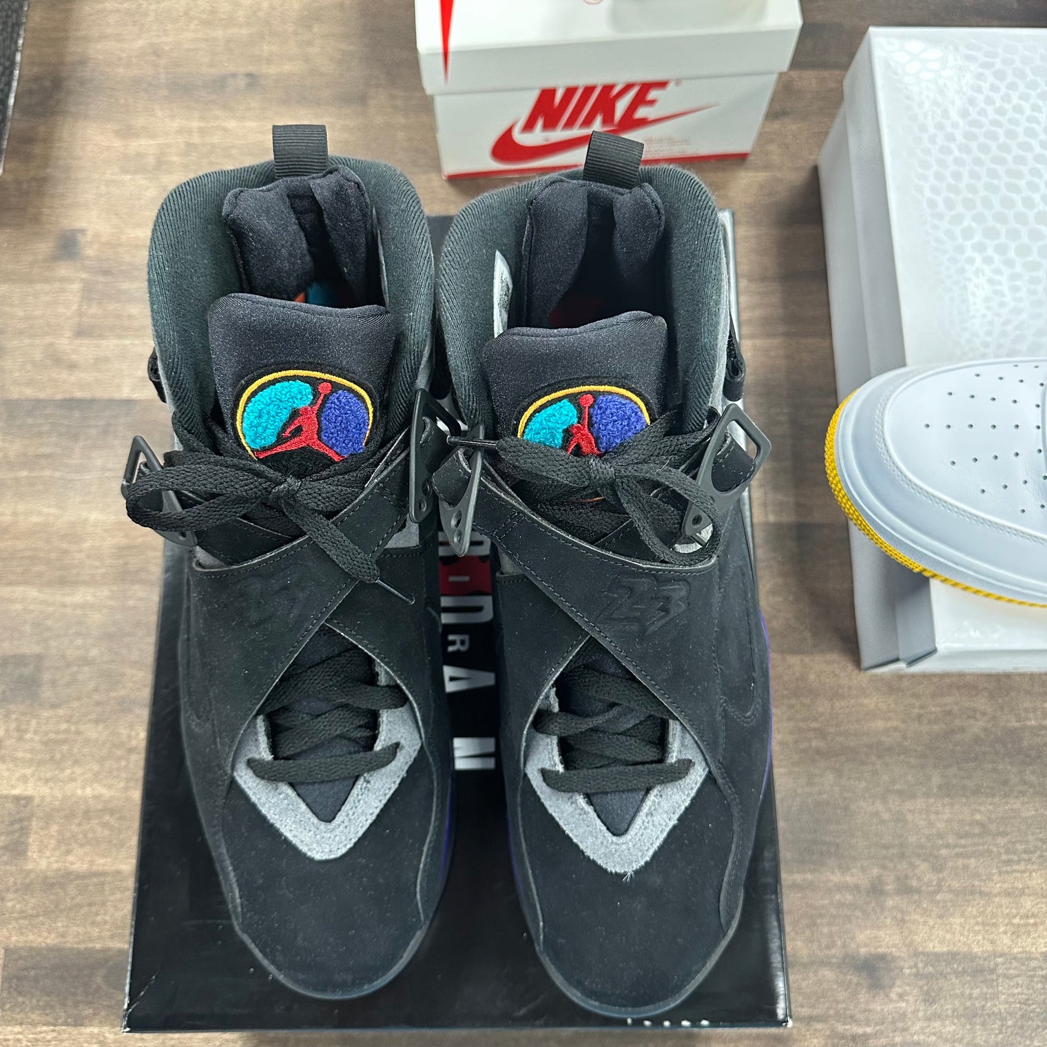 Aqua Jordan 8 Retro (2025) (USED)
