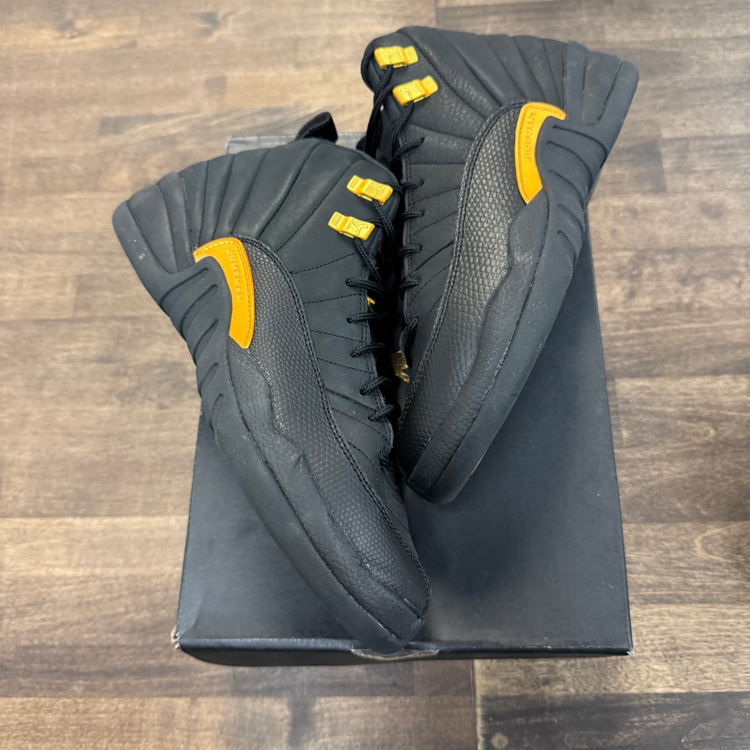 Black Taxi Jordan 12 (GS) (USED)