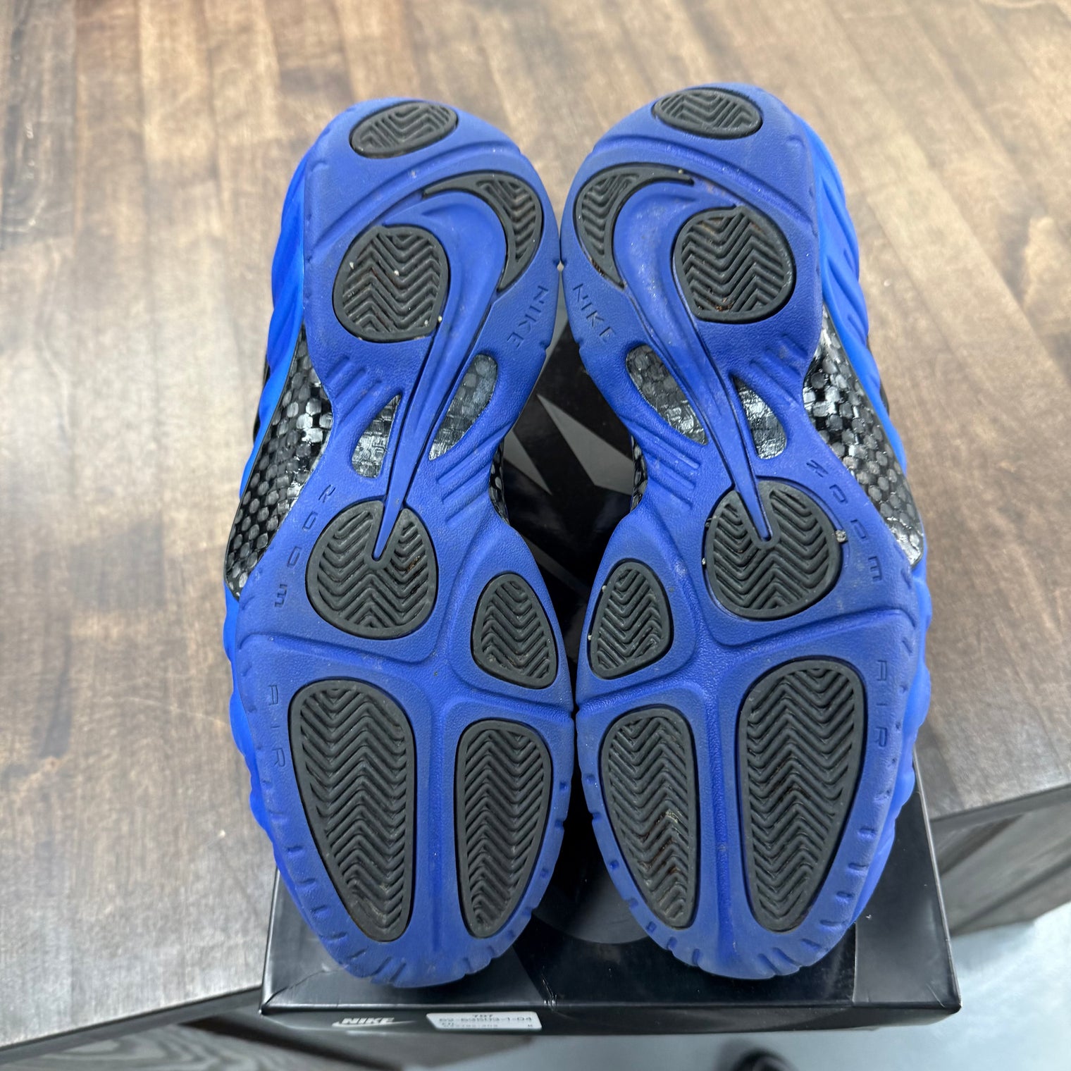 Hyper Cobalt Nike Foamposite (USED,Replacement Box)