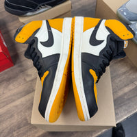 Taxi Yellow Toe Jordan 1 High (USED, No Box)