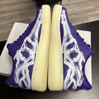 Nike Air Force 1 Purple Skeleton (Used)