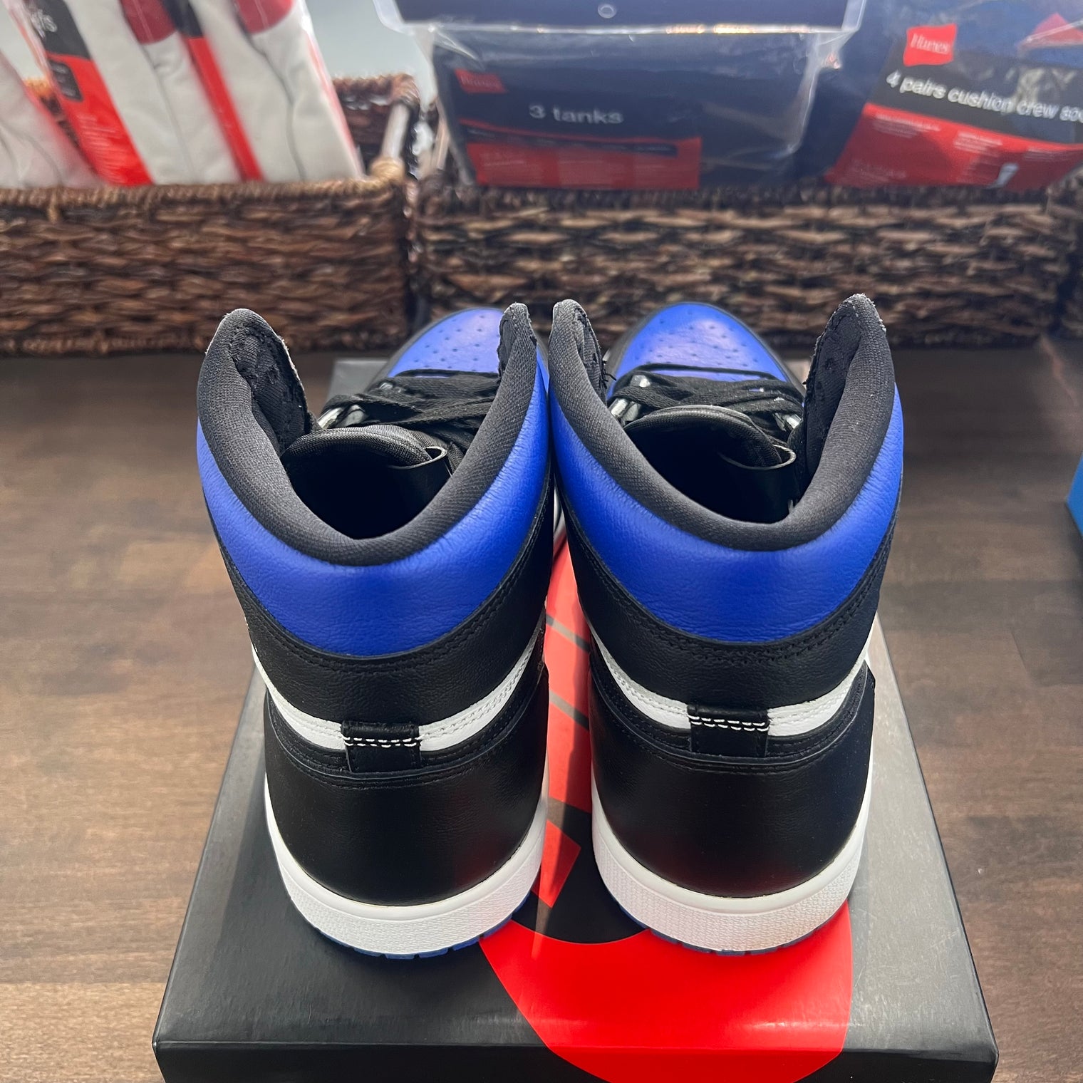 Royal Toe Jordan 1 High (USED)