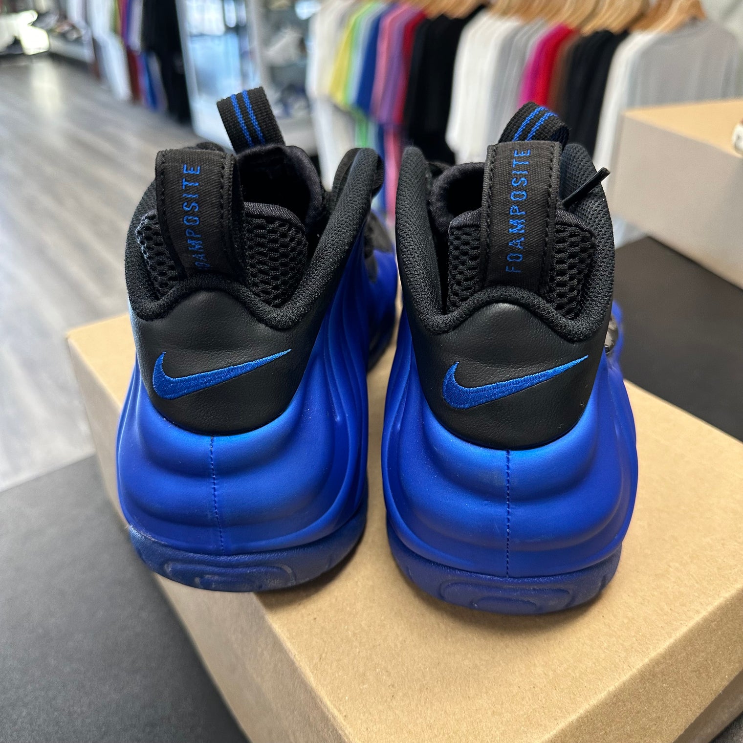 Hyper Cobalt Foamposite (USED, No Box)