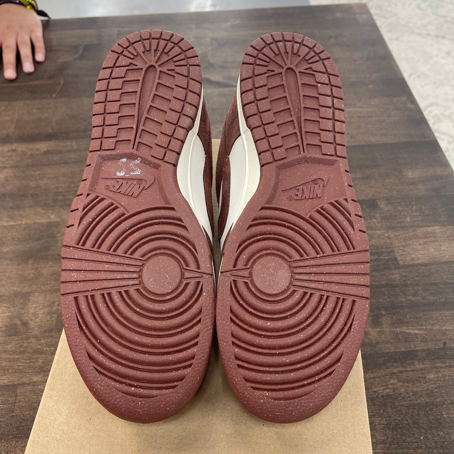(W) Red Sequoia Next Nature Dunk Low (USED,No Box)
