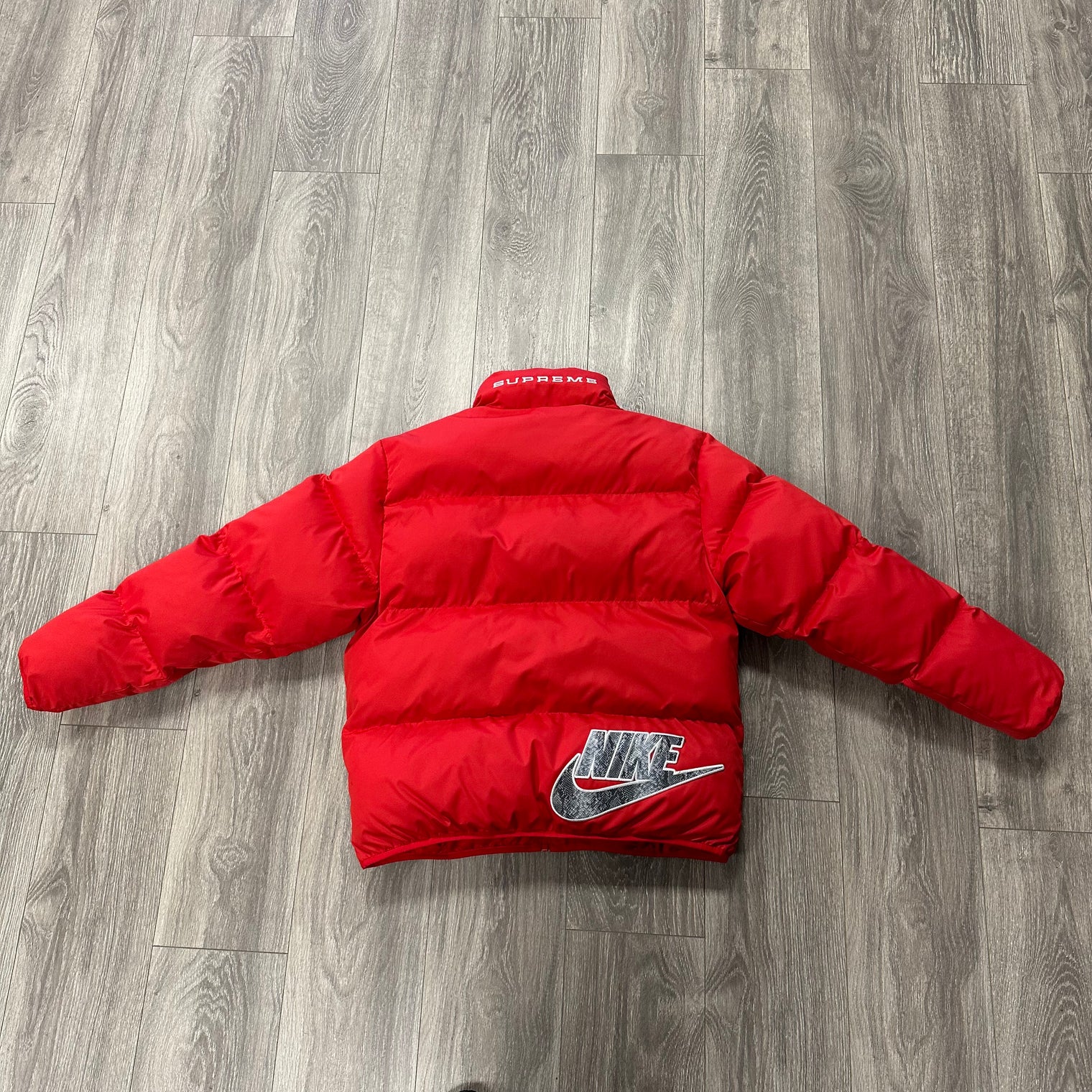 Supreme Nike Reversible Puffer Jacket Red (Used)