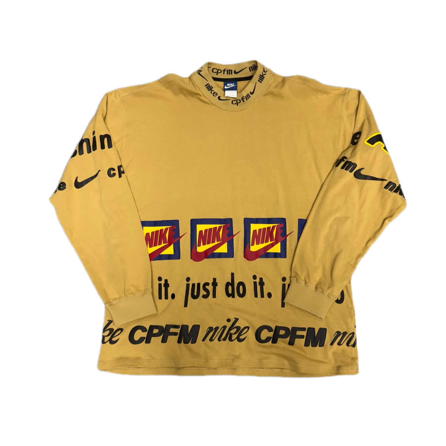 Nike x Cactus Plant Flea Market L/S Tee Mustard Yellow (Pre-Owned)