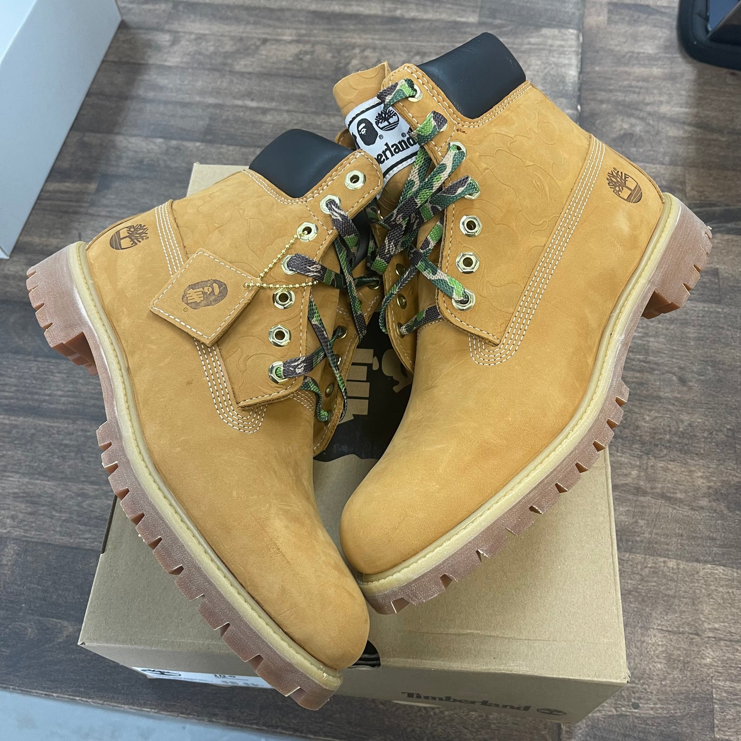 Bape x Undefeated Timberland 6" Boot (USED)