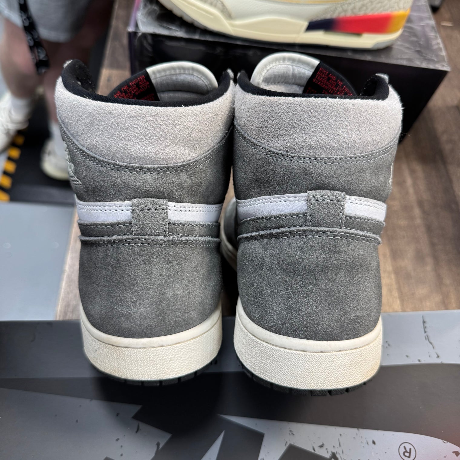 Washed Black Jordan 1 High (USED)