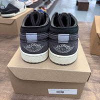 Craft Inside Out Black Jordan 1 Low (USED, No Box)