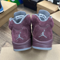 Burgundy Jordan 5 Retro (USED,No Box)