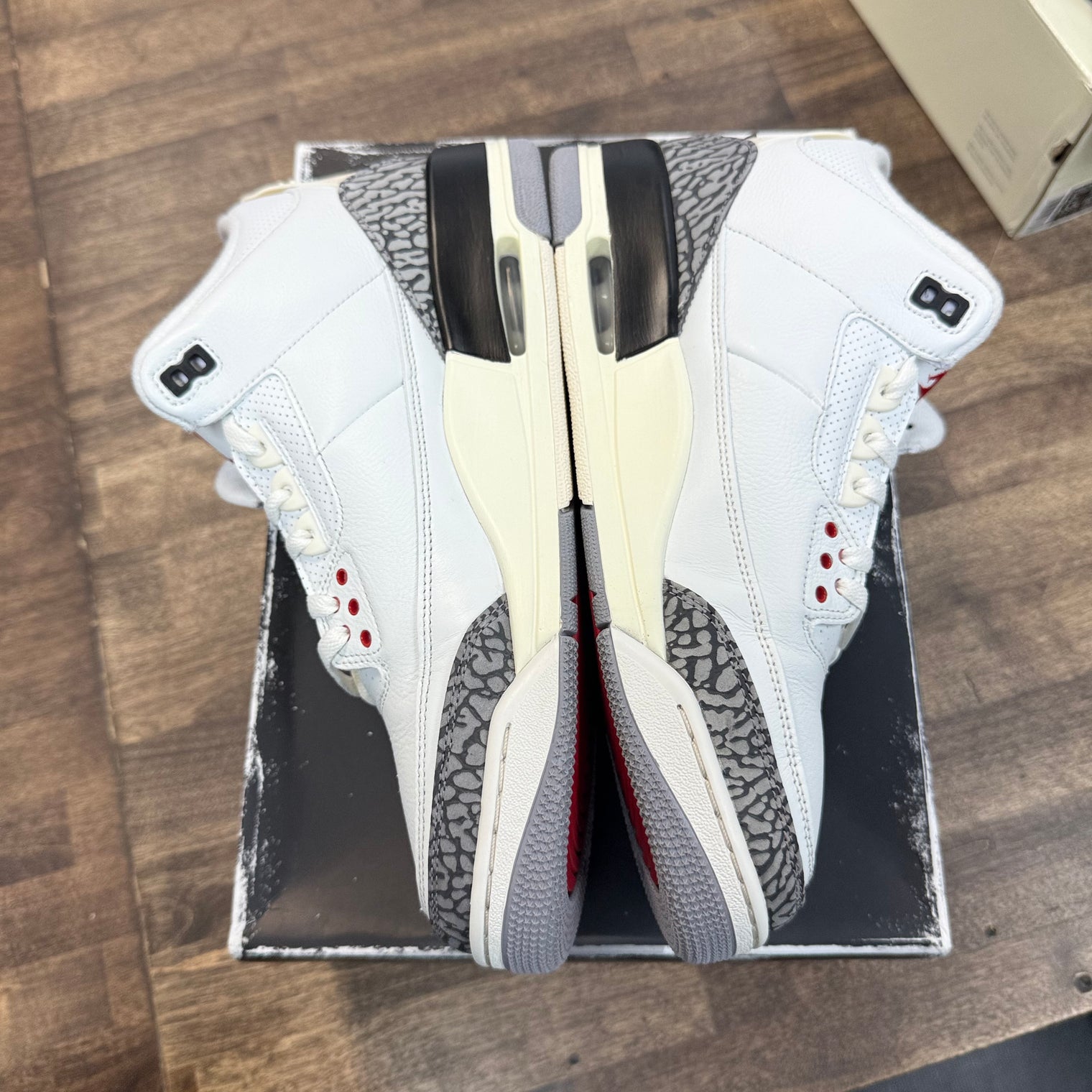 White Cement Jordan 3 Reimagined Retro (USED)