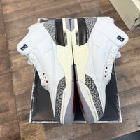 White Cement Jordan 3 Reimagined Retro (USED)