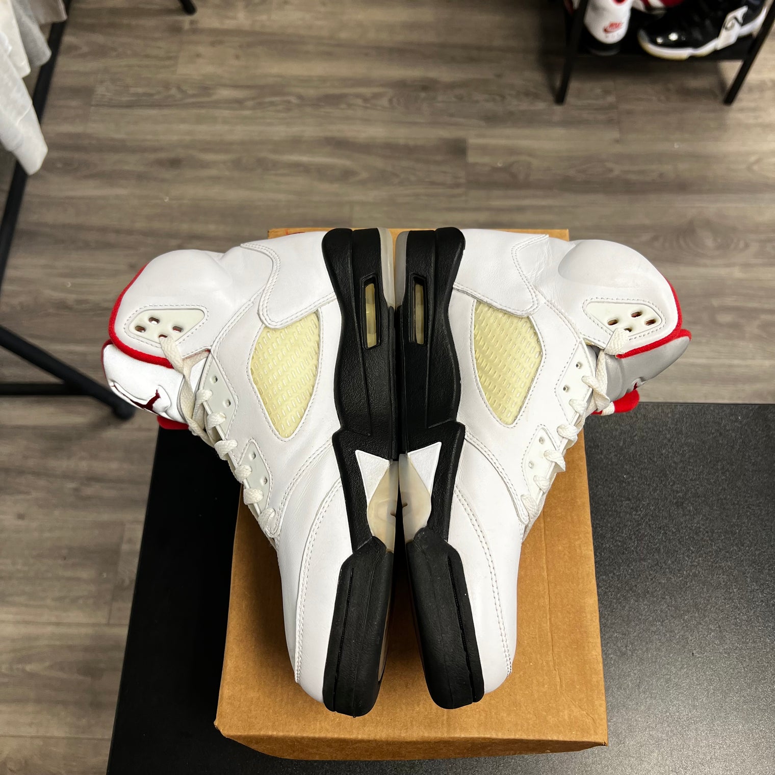 Jordan 5 Fire Red (USED, No Box)
