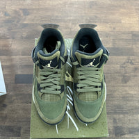 Craft Olive Jordan 4 Retro (GS) (USED)